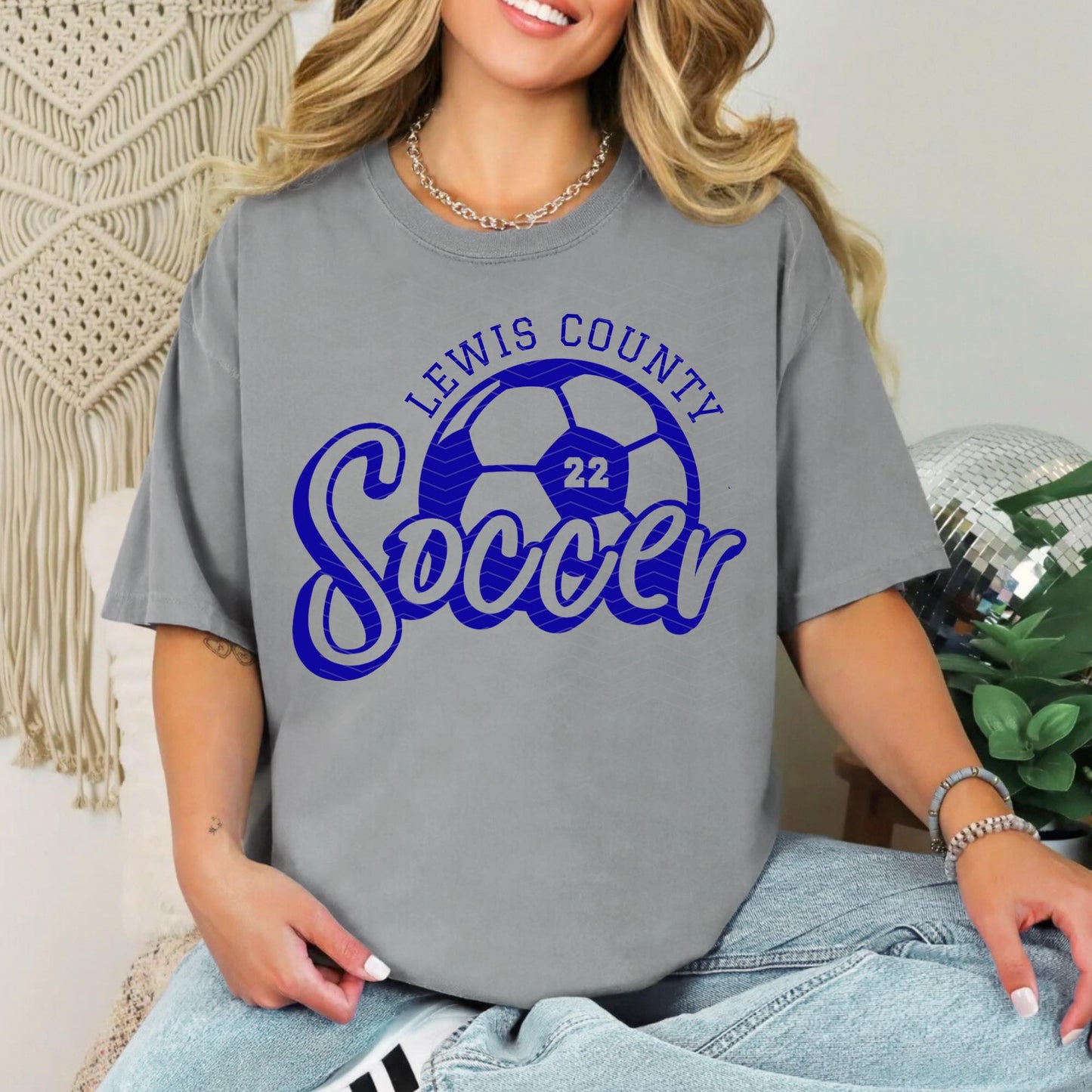 Soccer cursive