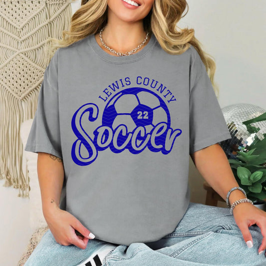 Soccer cursive
