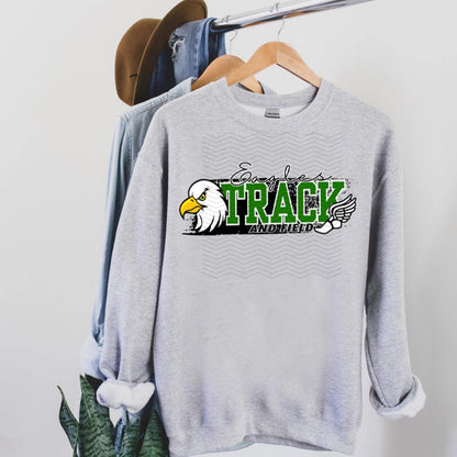 Mascot head cursive track