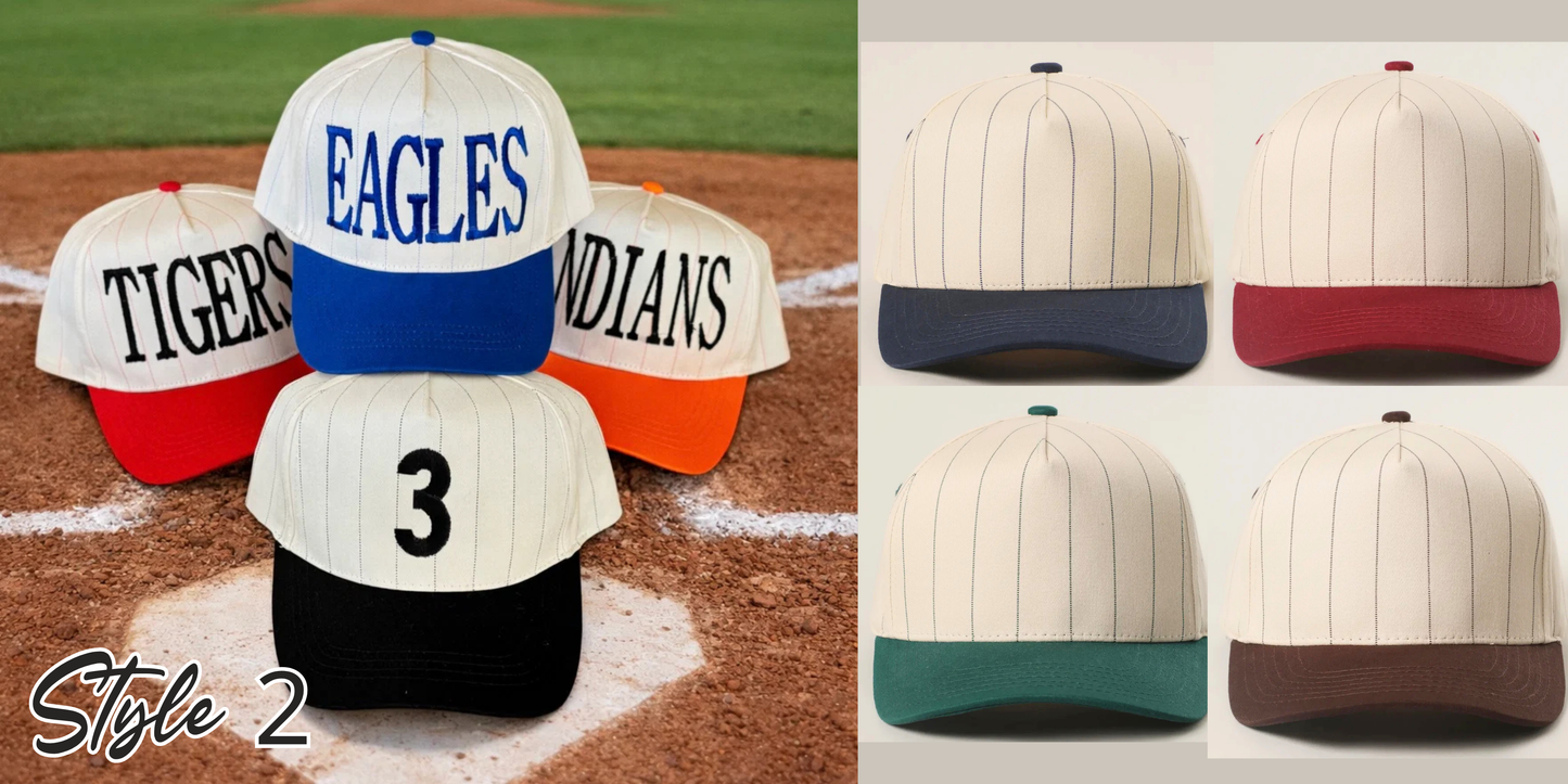 Custom Embroidered Hat