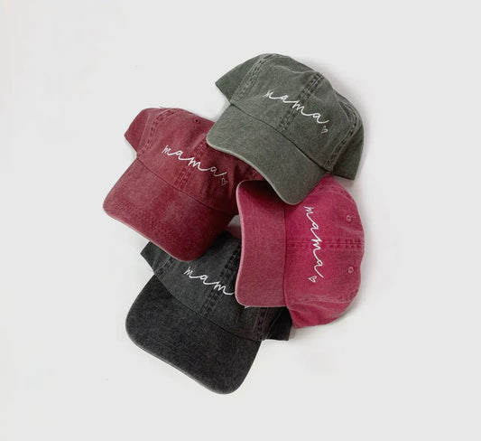 mama heart hat