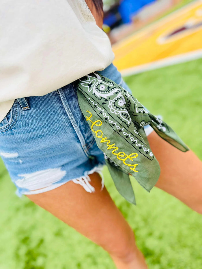 Embroidered Bandana EM014