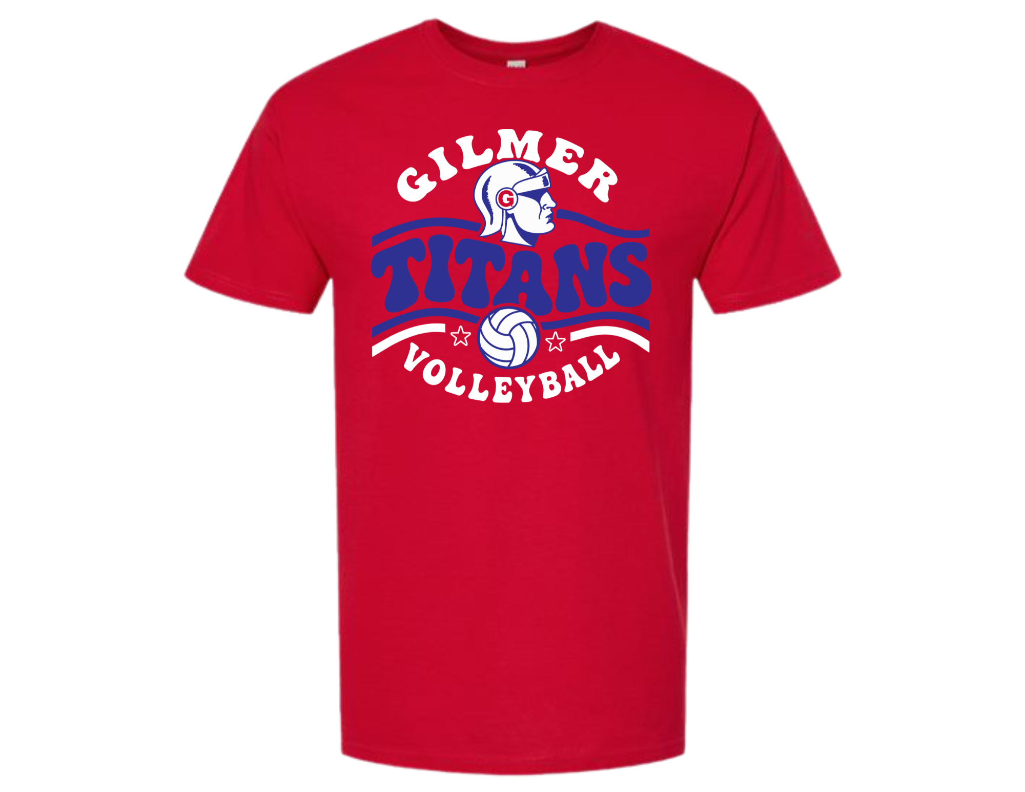 Gilmer County Titans Volleyball design GCTV2