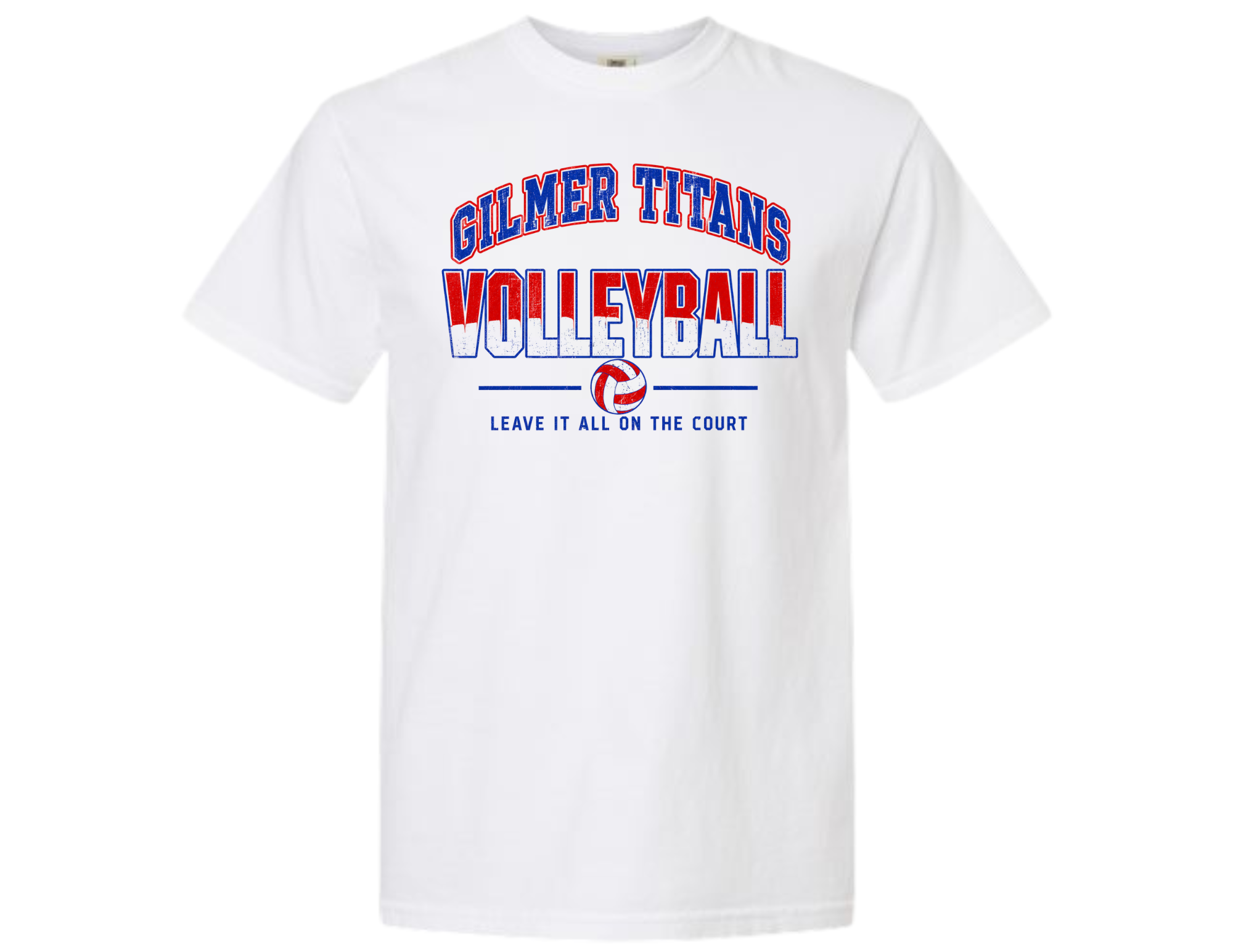 Gilmer County Titans Volleyball design GCTV3