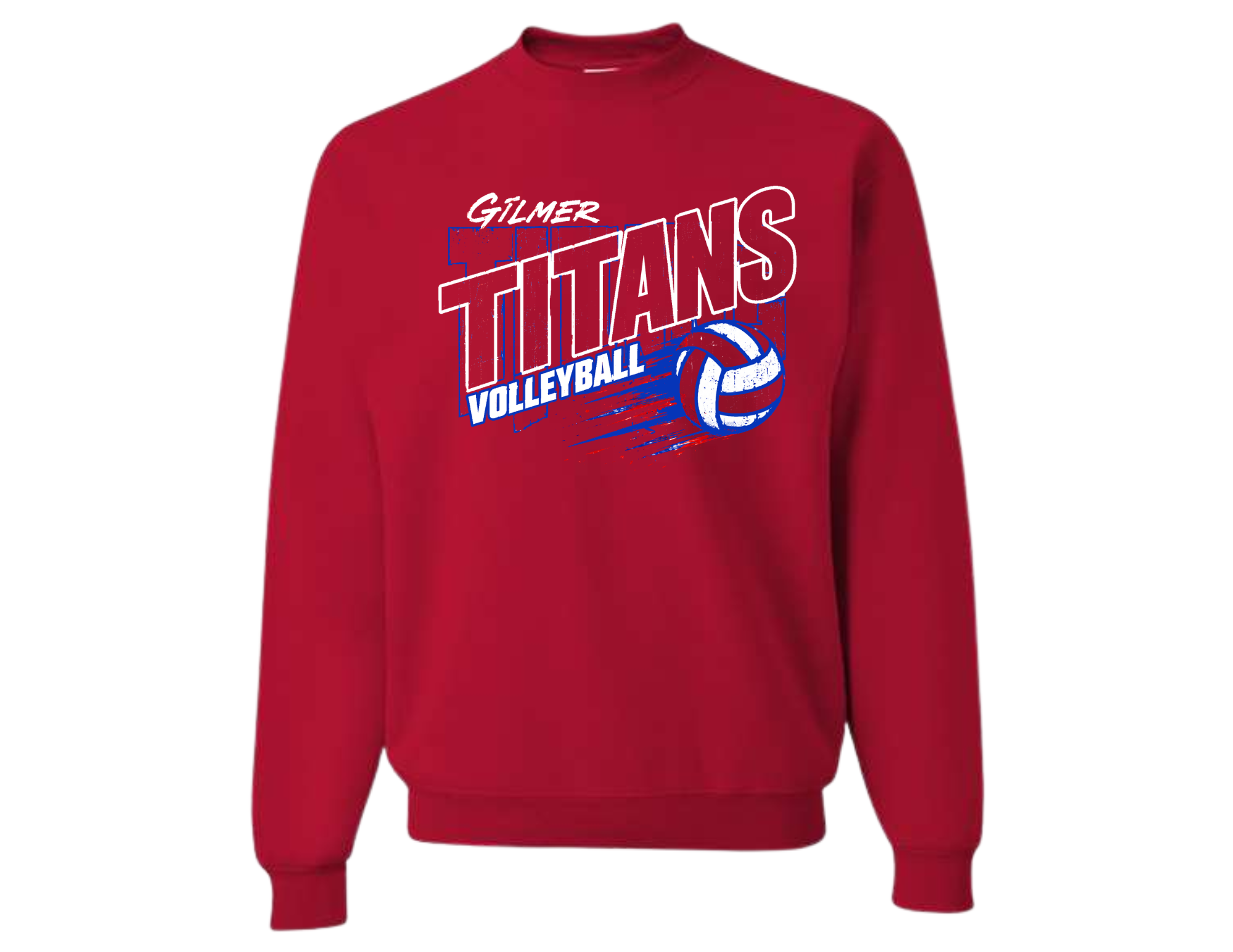 Gilmer County Titans Volleyball design GCTV5