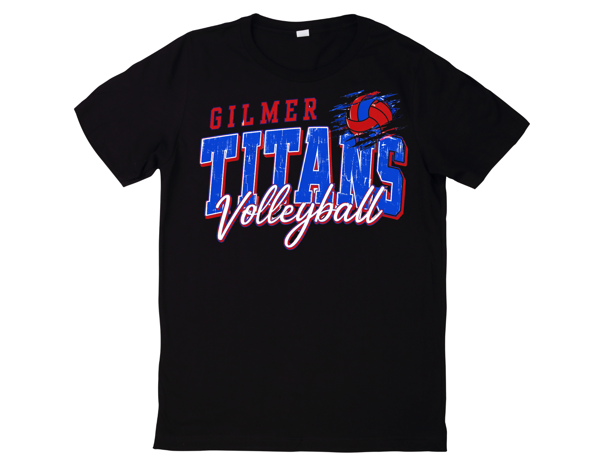 Gilmer County Titans Volleyball design GCTV6
