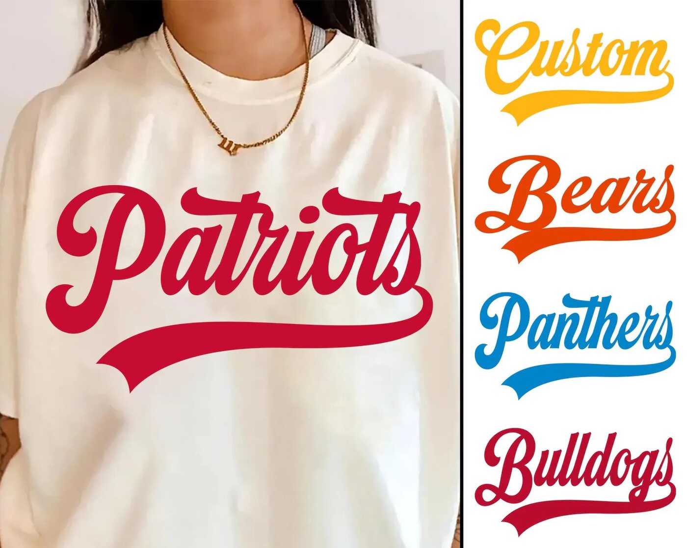 Custom mascot apparel design M011