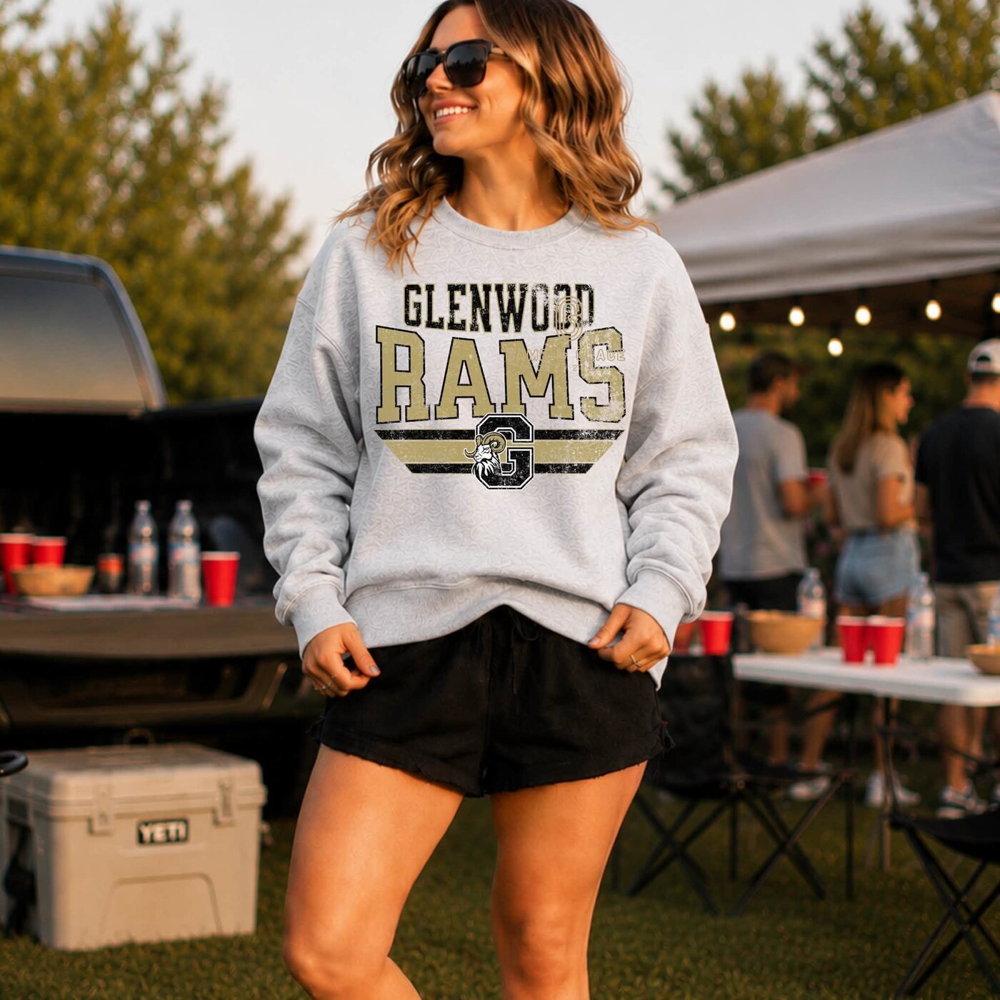 Custom mascot apparel design M023