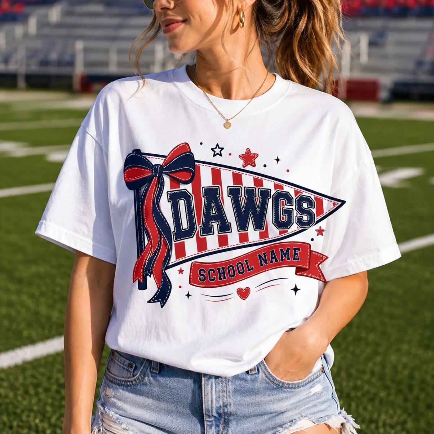 Custom mascot apparel design M031