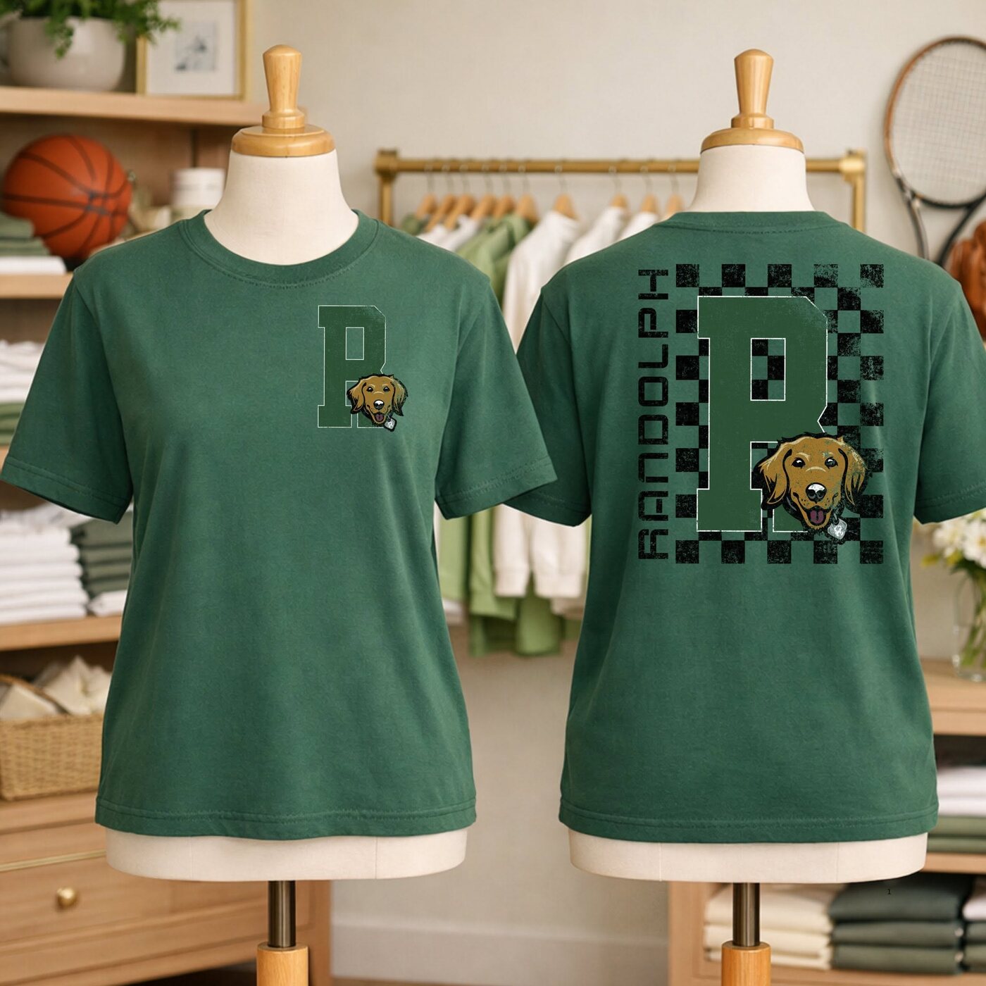 Custom mascot apparel design M154