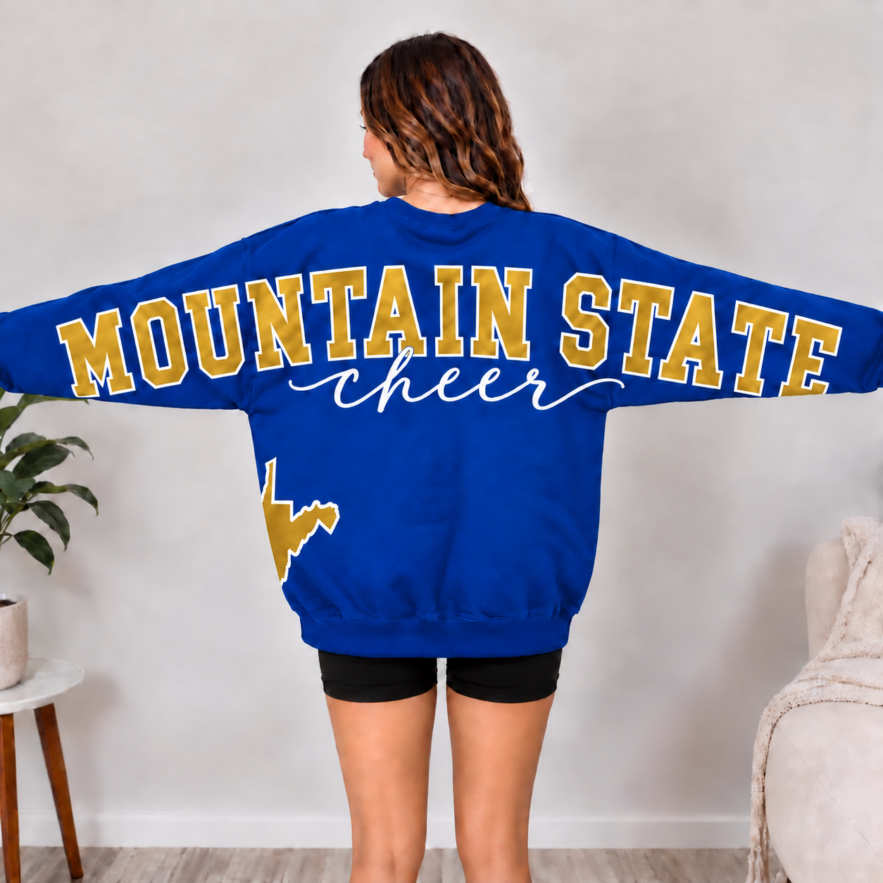 Royal Blue Mountain State Back Print