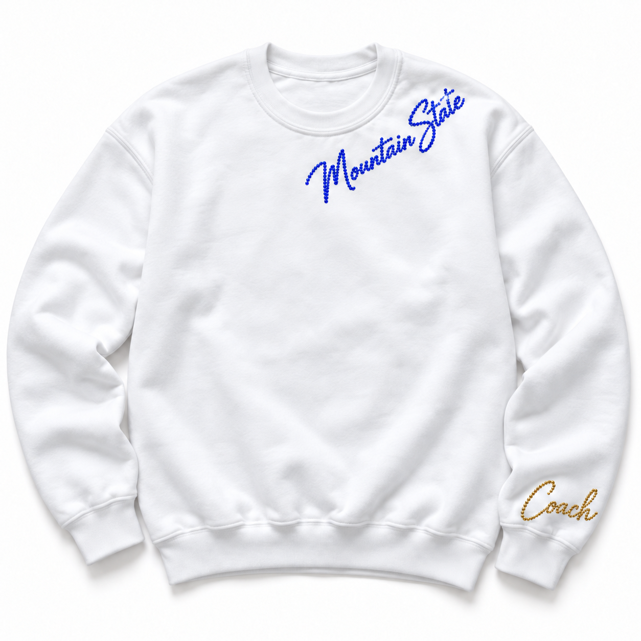 Coach Collar and Wrist Crewneck
