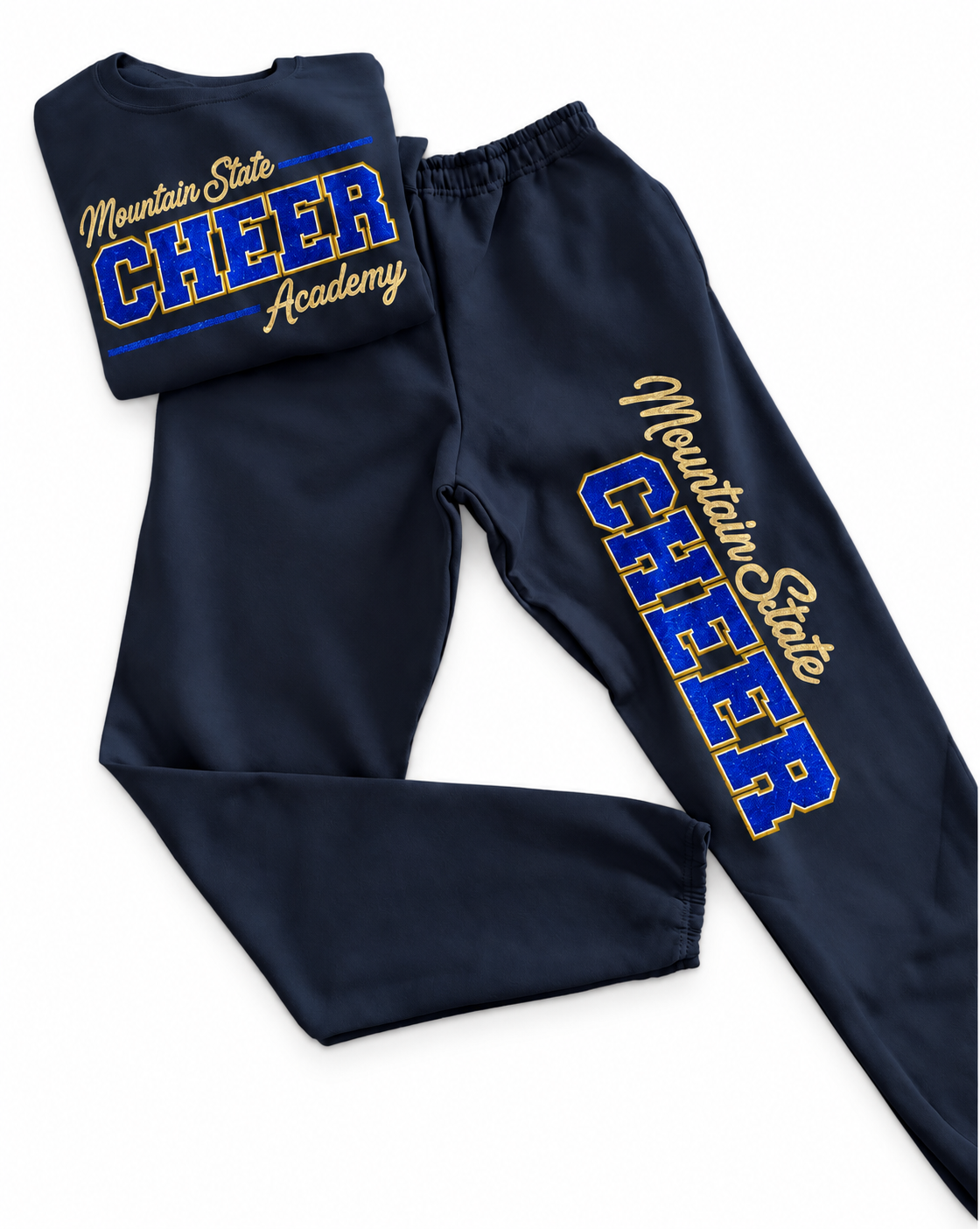 Mountain State Cheer Sweat Set