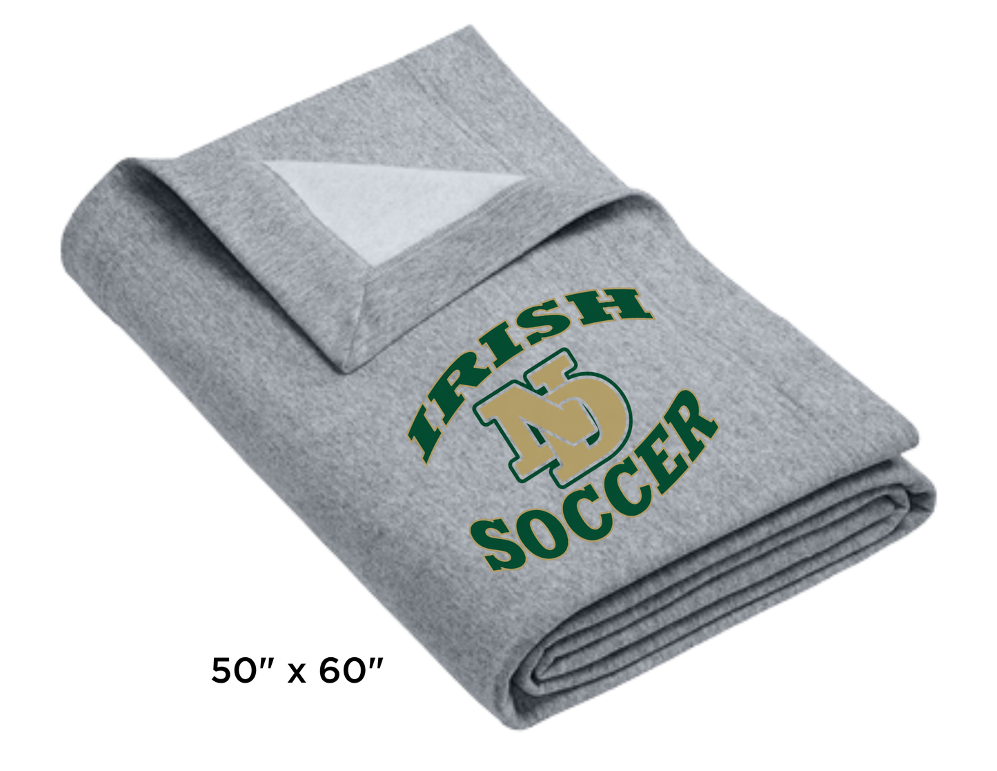 Notre Dame Soccer Stadium Blanket