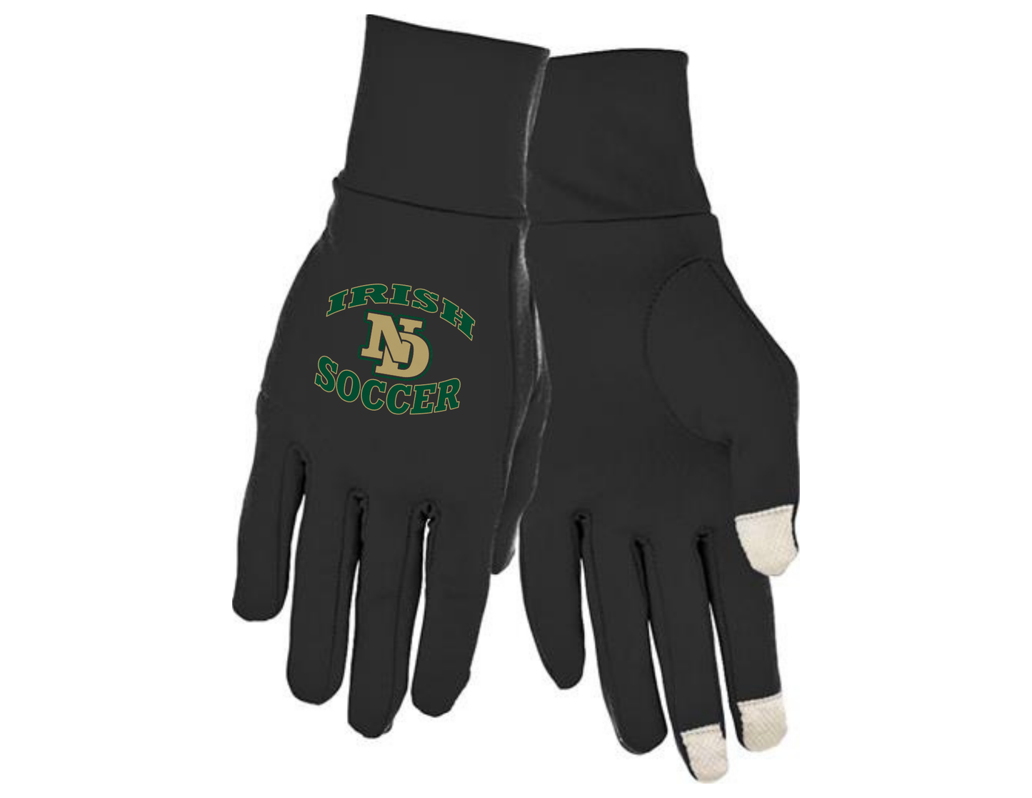 Notre Dame Soccer Gloves