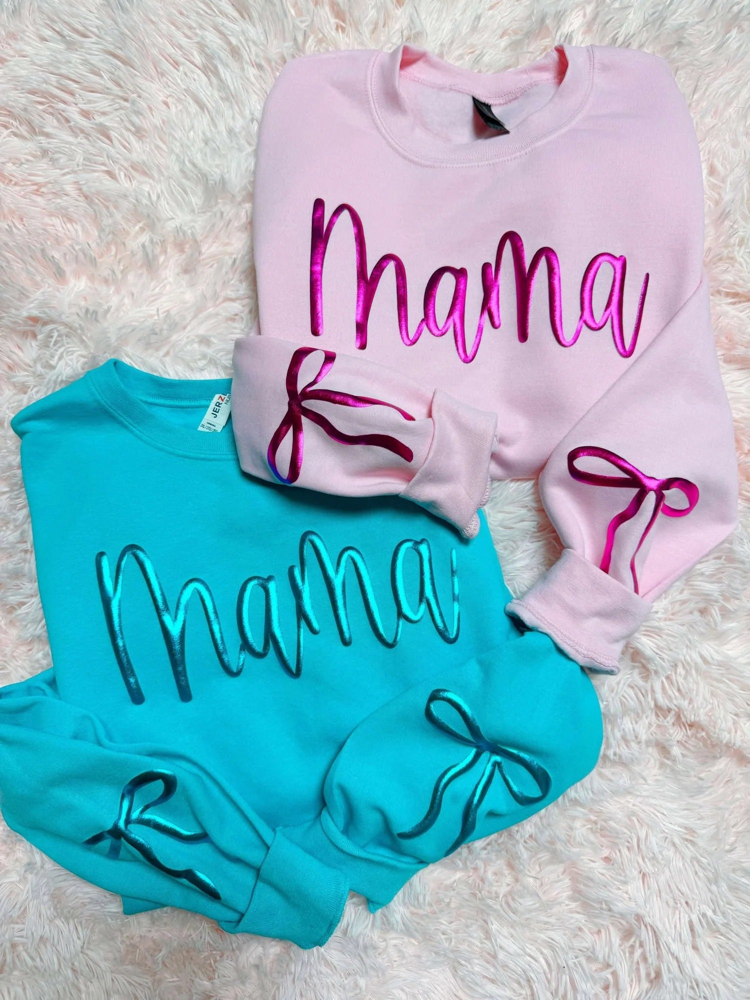 Customizable puff and glitter design PG010
