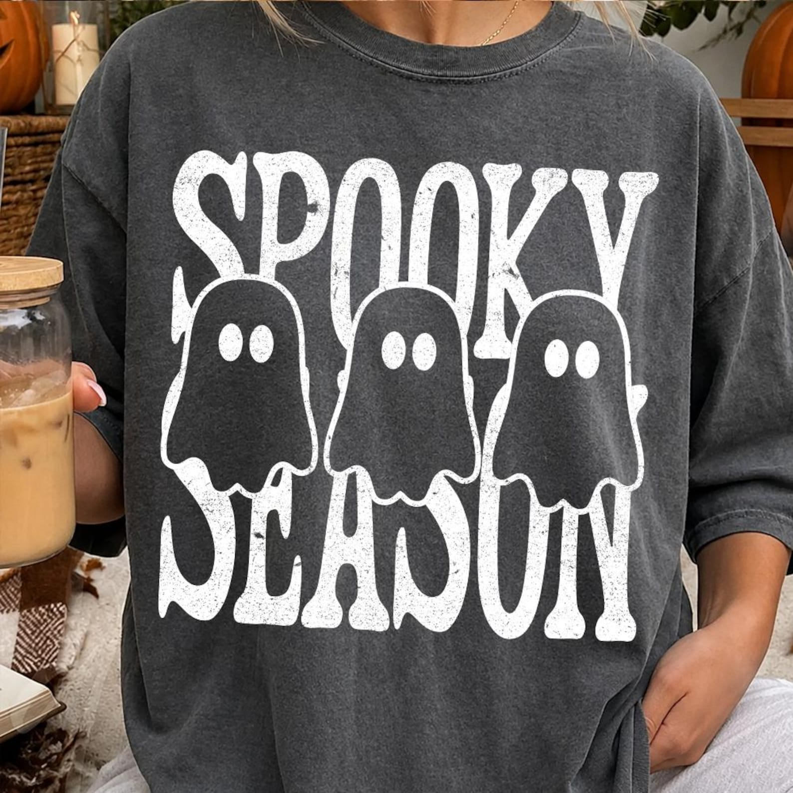Fall and Halloween shirt design fall02