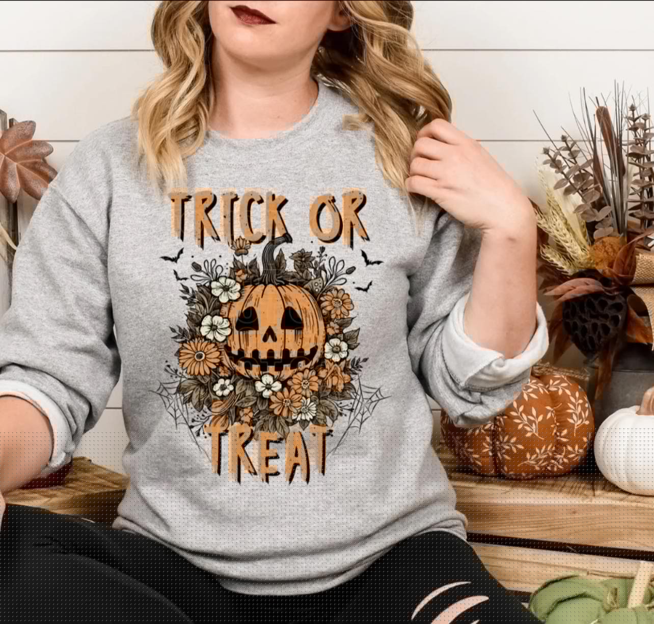 Fall and Halloween shirt design fall100