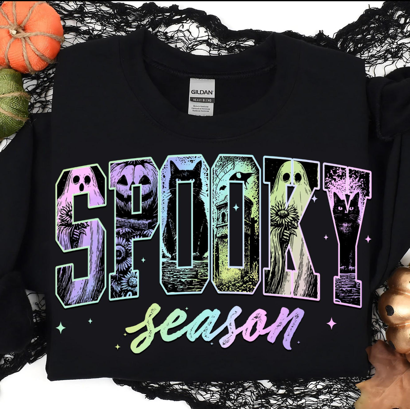 Fall and Halloween shirt design fall127