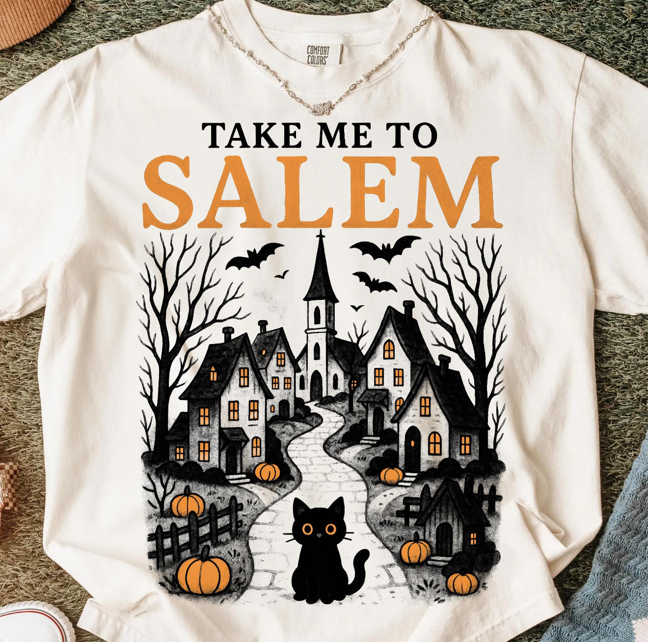 Fall and Halloween shirt design fall155