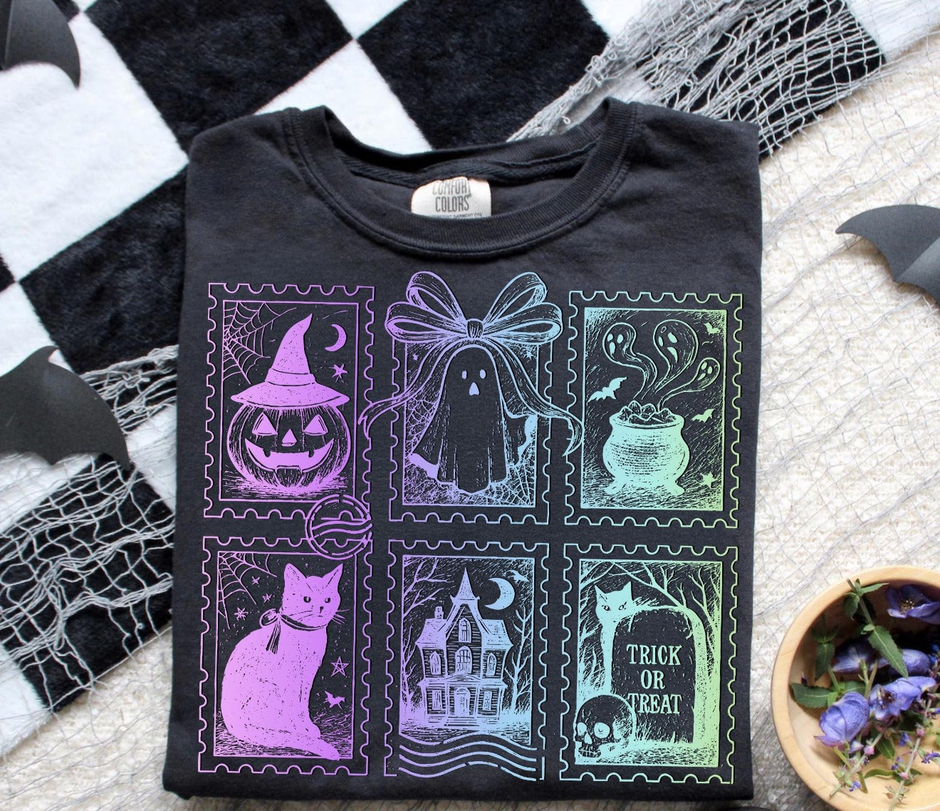 Fall and Halloween shirt design fall156