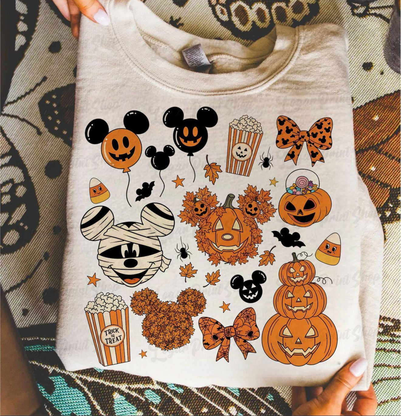 Fall and Halloween shirt design fall171