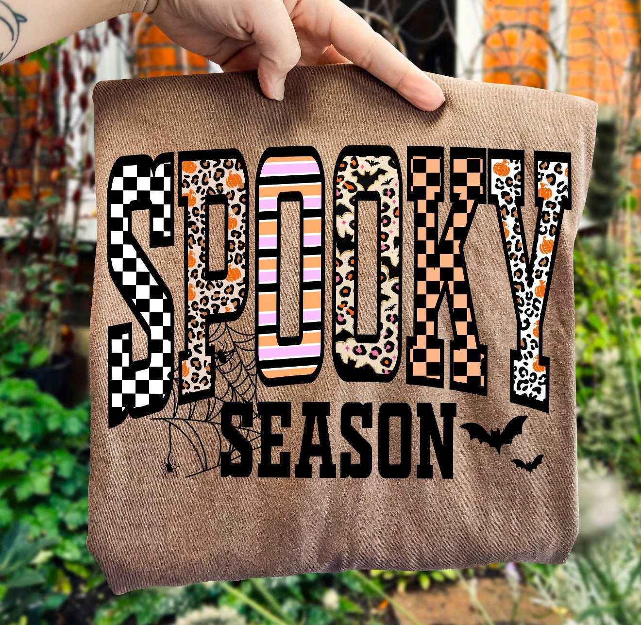 Fall and Halloween shirt design fall173