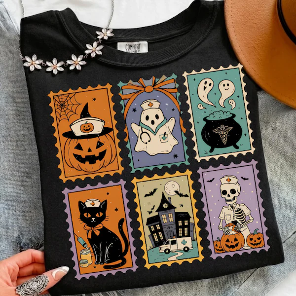 Fall and Halloween shirt design fall19