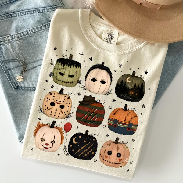 Fall and Halloween shirt design fall20