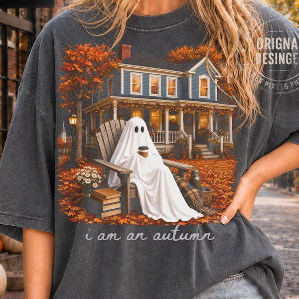 Fall and Halloween shirt design fall209