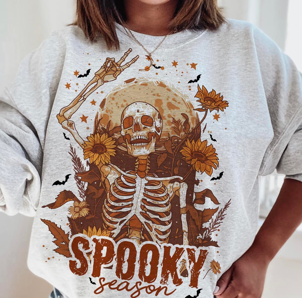 Fall and Halloween shirt design fall219
