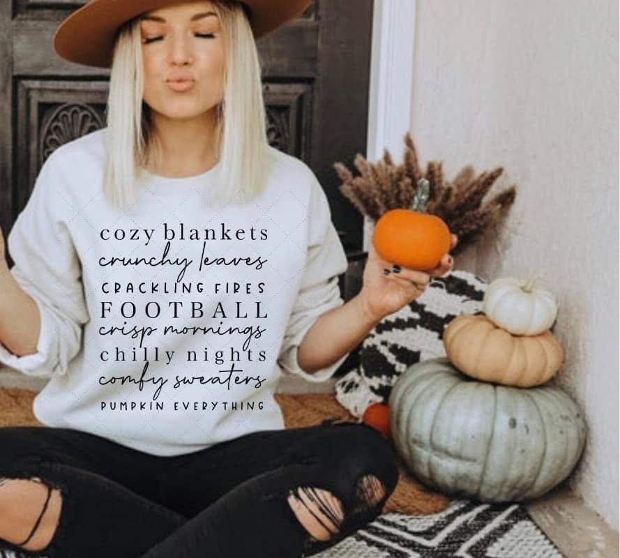 Fall and Halloween shirt design fall221