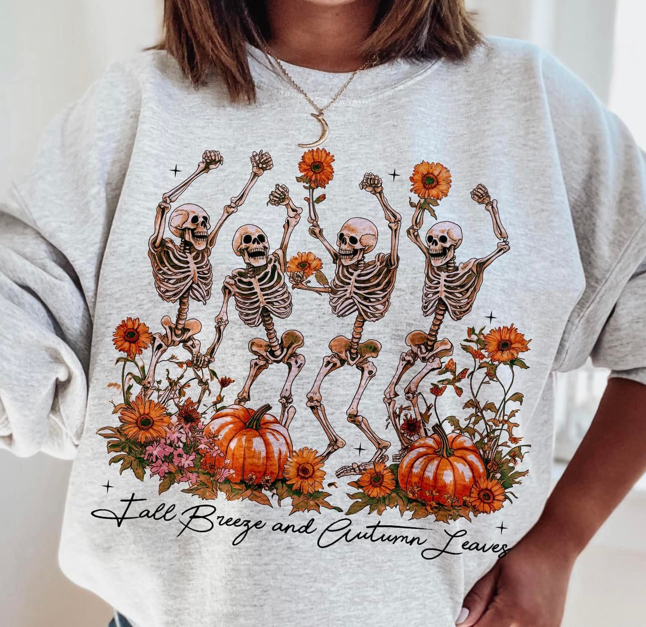 Fall and Halloween shirt design fall222