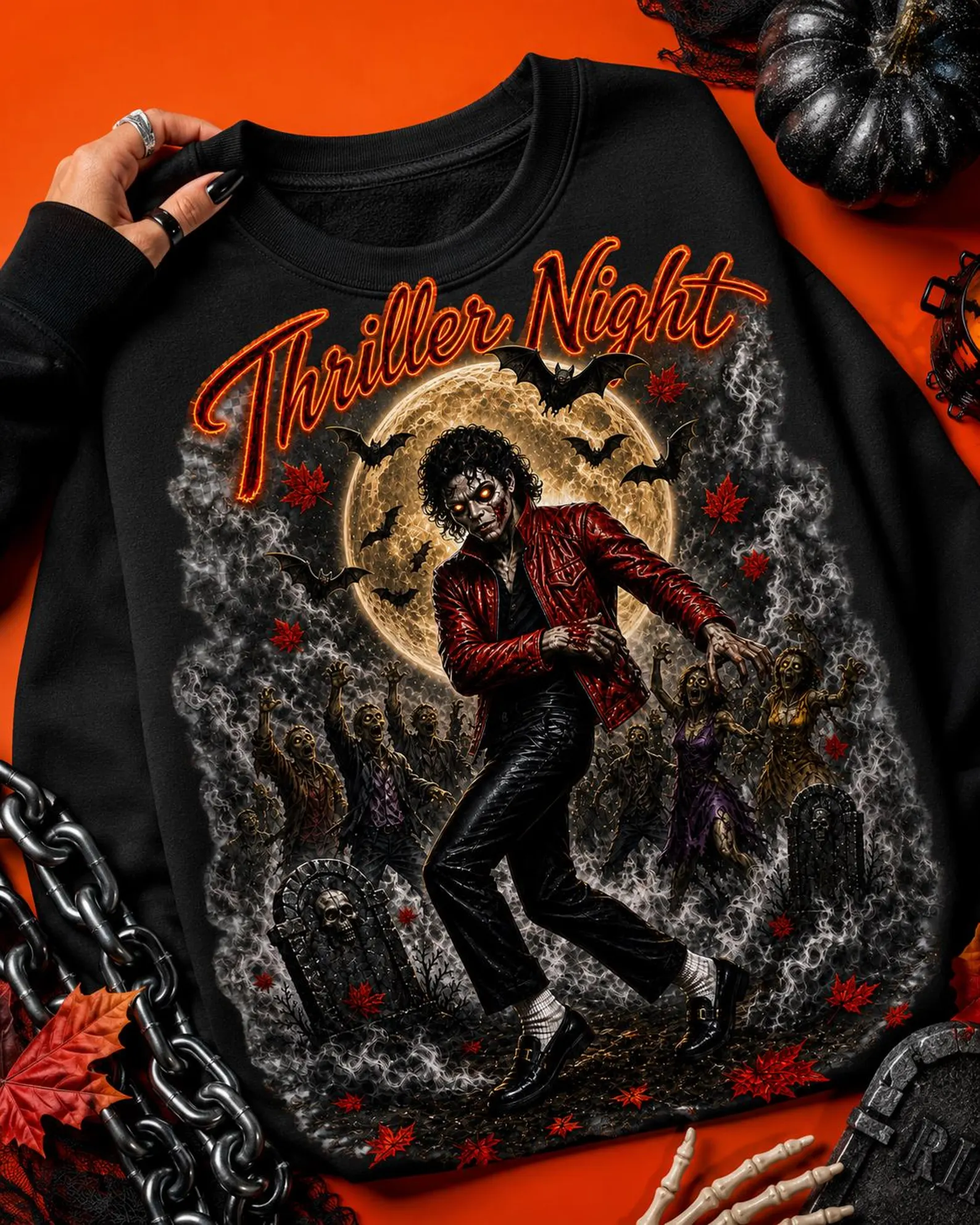 Fall and Halloween shirt design fall25