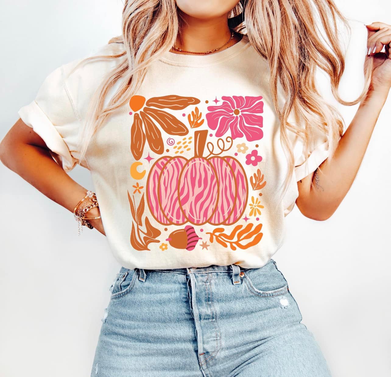 Fall and Halloween shirt design fall251