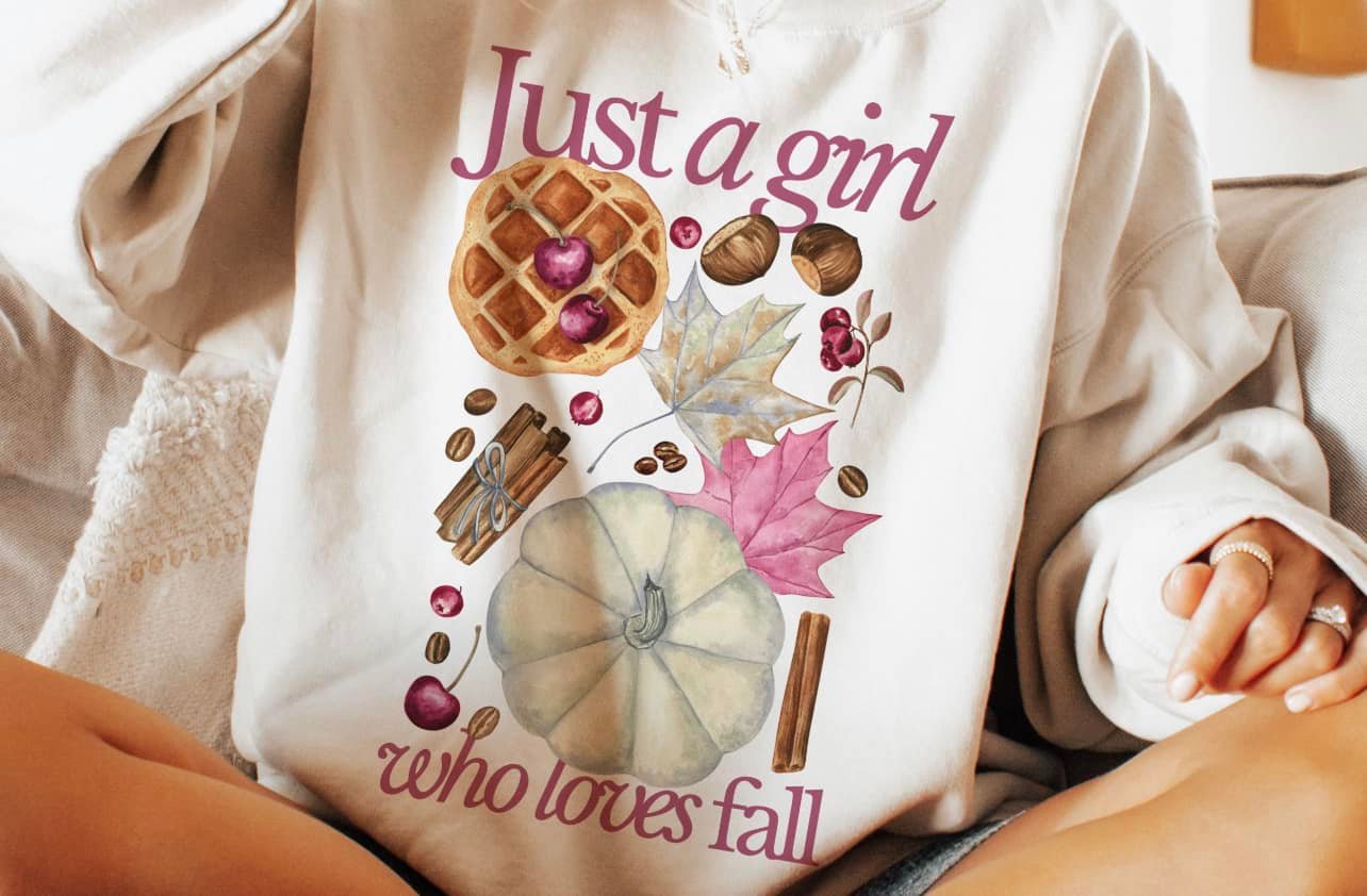 Fall and Halloween shirt design fall252