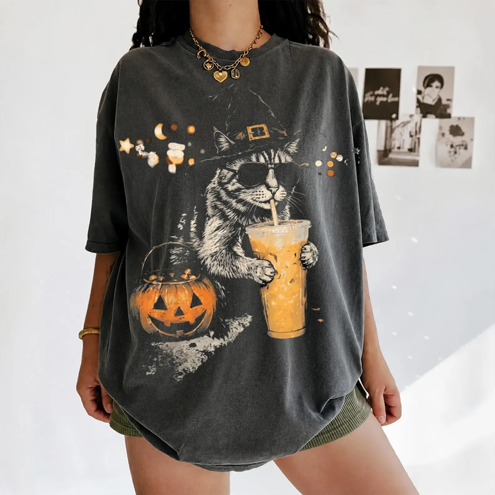 Fall and Halloween shirt design fall31