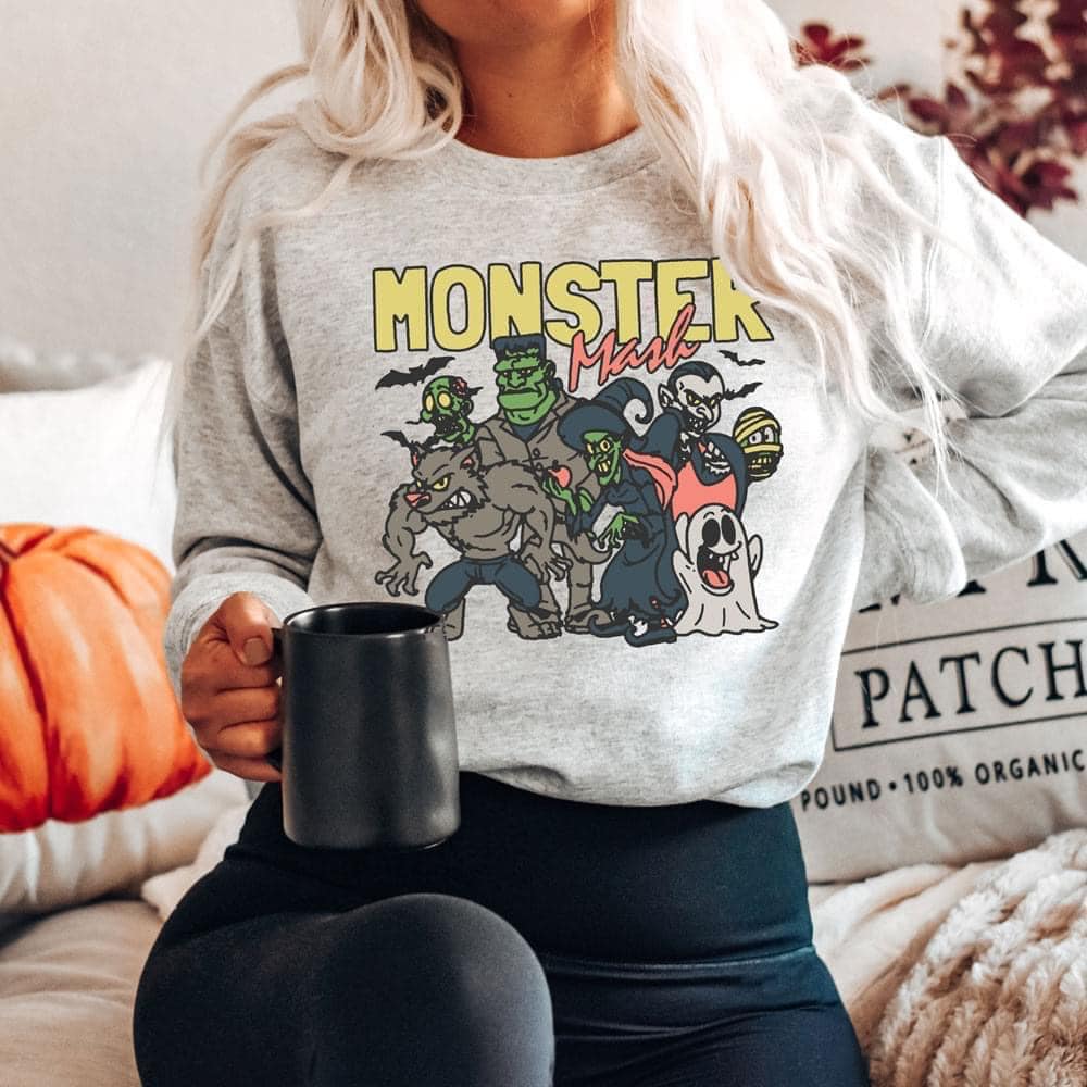 Fall and Halloween shirt design fall35