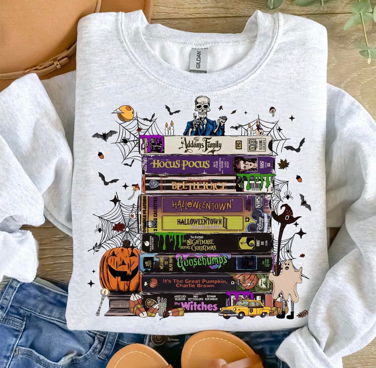 Fall and Halloween shirt design fall58