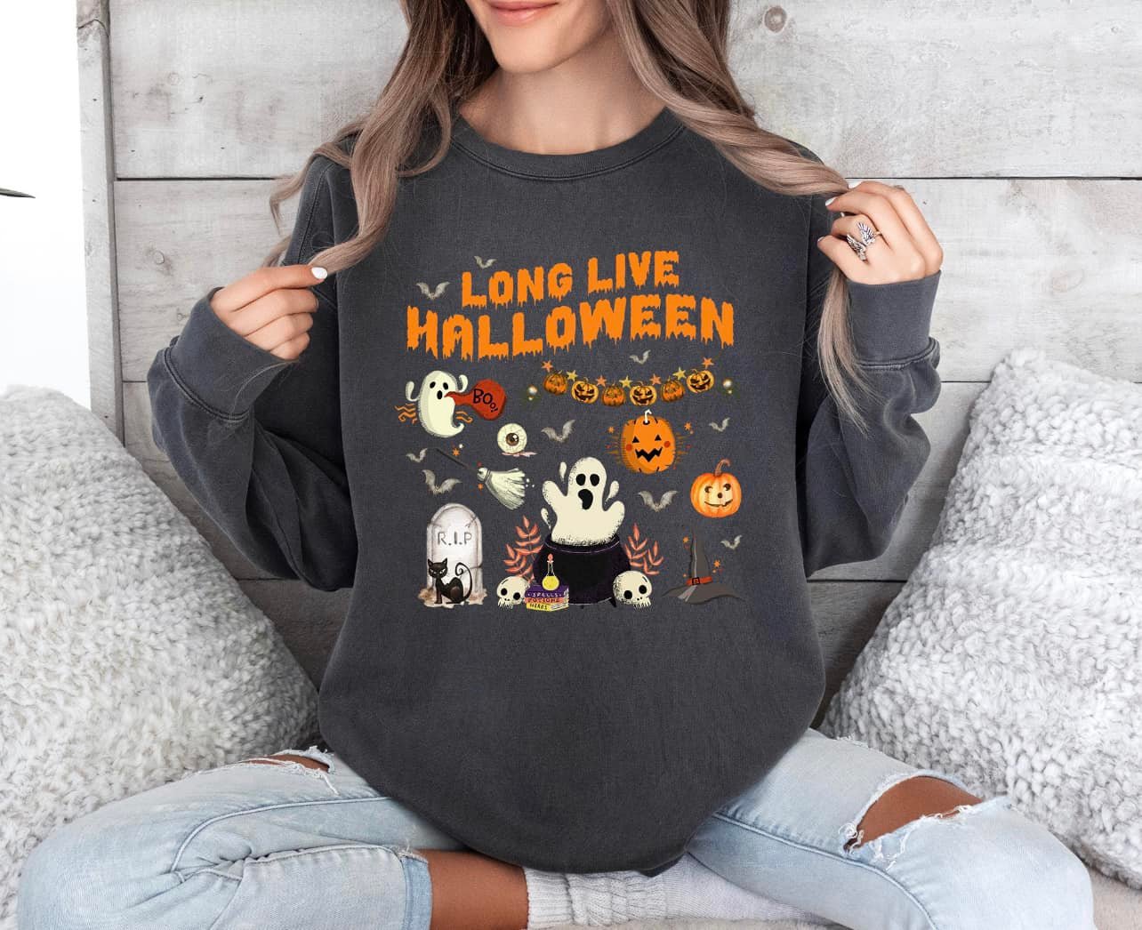 Fall and Halloween shirt design fall83