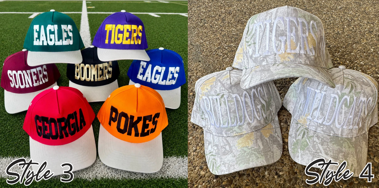 Custom Embroidered Hat